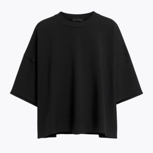 Oversized Black Tee