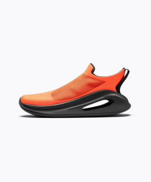 Futuristic Orange Sneakers