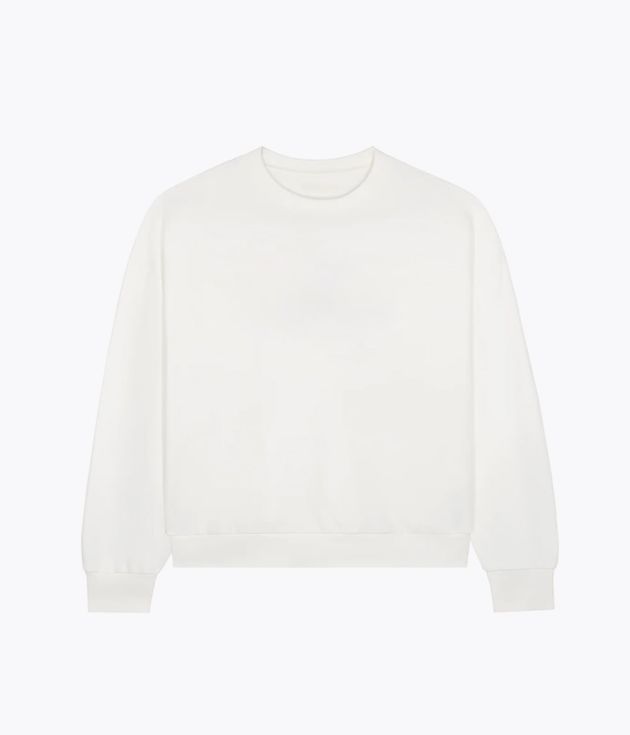 Classic White Sweatshirt