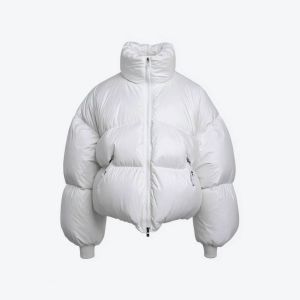 White Down Jacket - Image 2