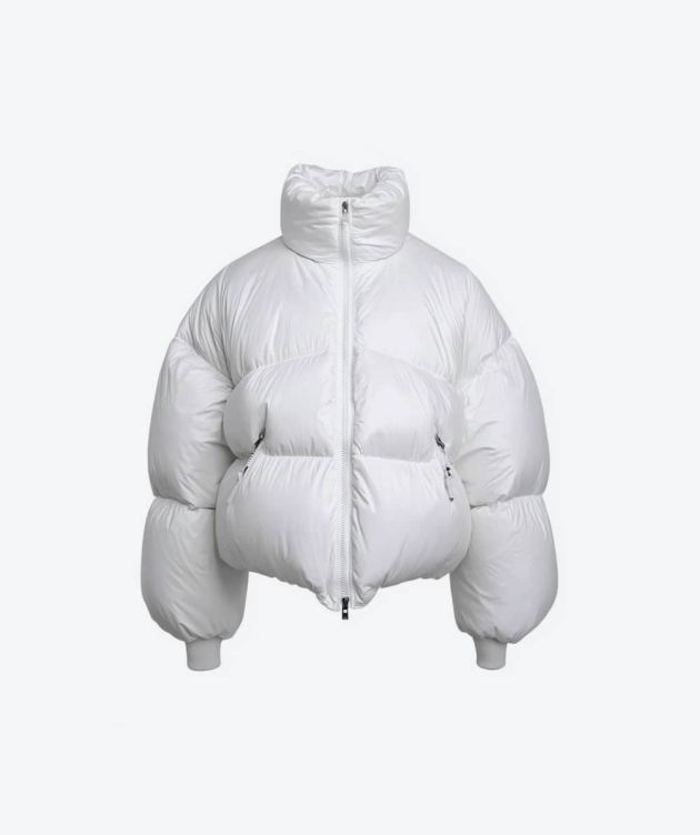 White Down Jacket - Image 2